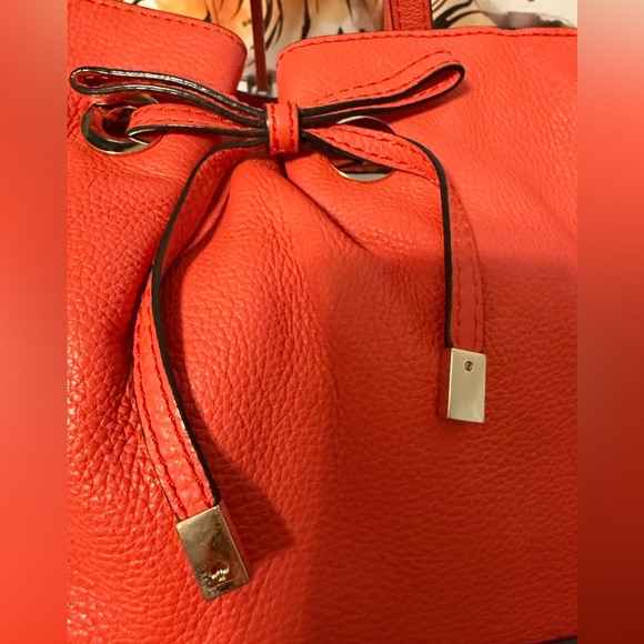 Kate Spade MaryAnne Coral Leather Shoulder Bag - Picture 4 of 14